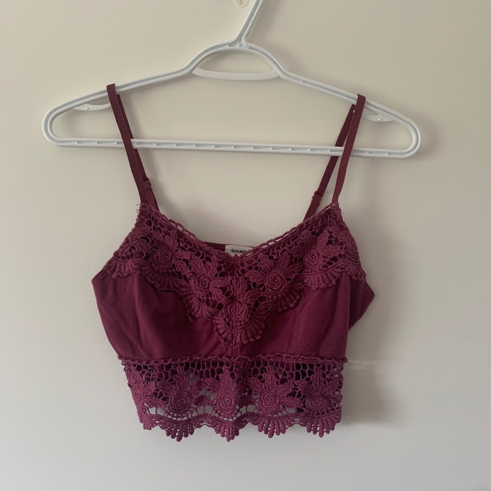 Lace Crop Top - Worn Once